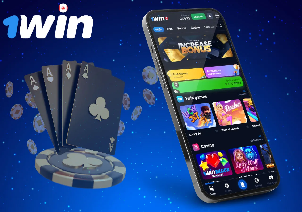 Play casino and bet on sports with 1win bookmaker