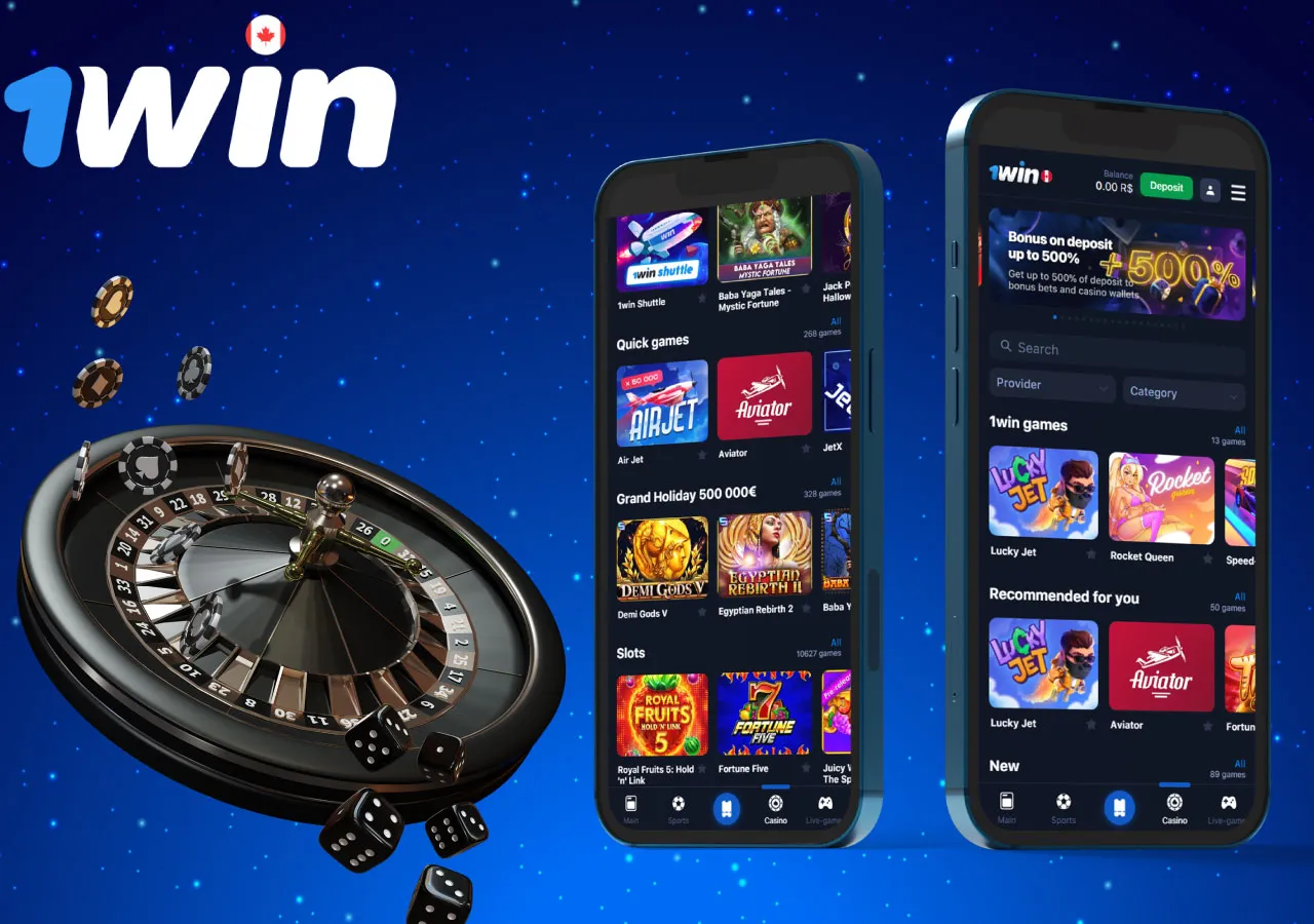 Immerse yourself in the world of gambling with 1win casino