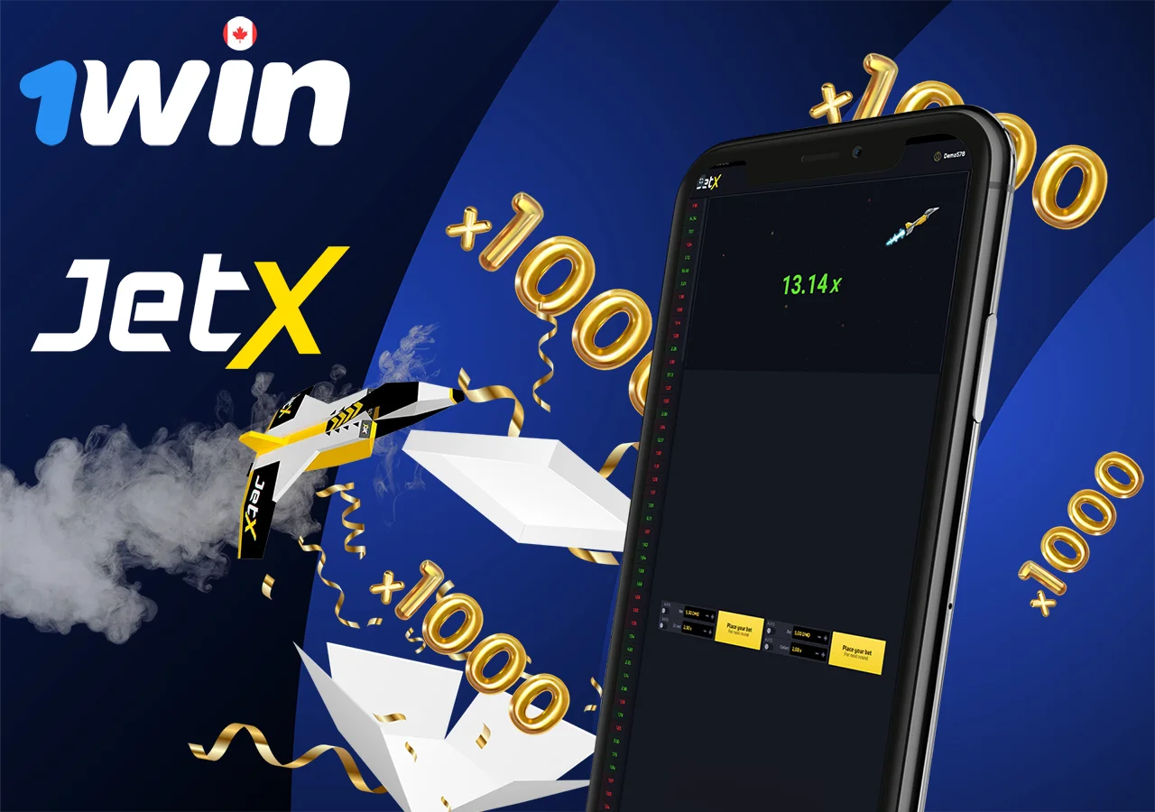 1win JetX: Get a 500% bonus and aim for 1,000 wins