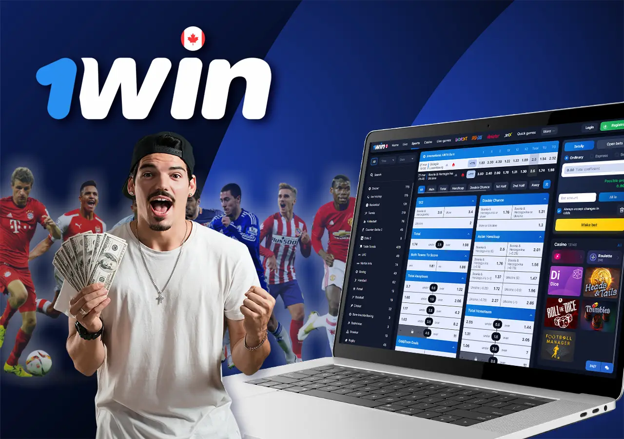 Bookmaker 1win offers daily betting opportunities on over 1,000 football events