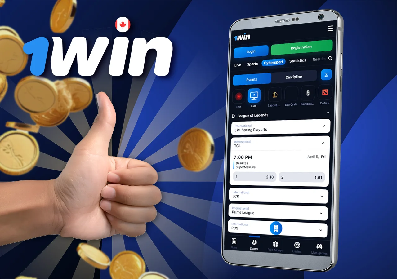 Some advantages of betting on cyber sports at 1win