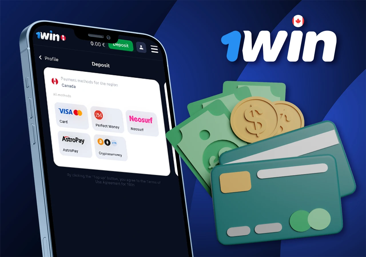 Several ways to make a deposit and withdraw winnings