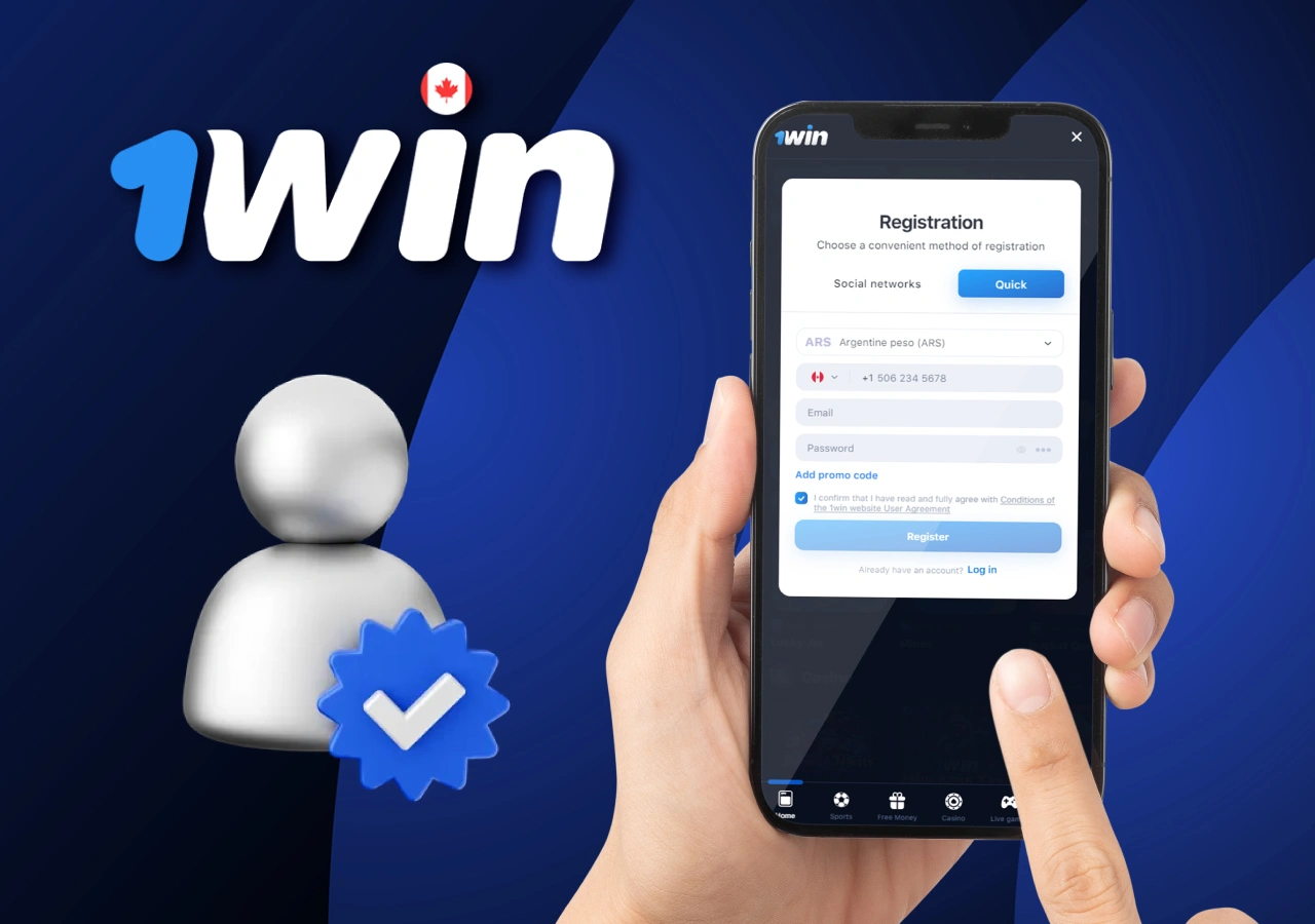 Description of the peculiarities of registration via 1Win mobile application