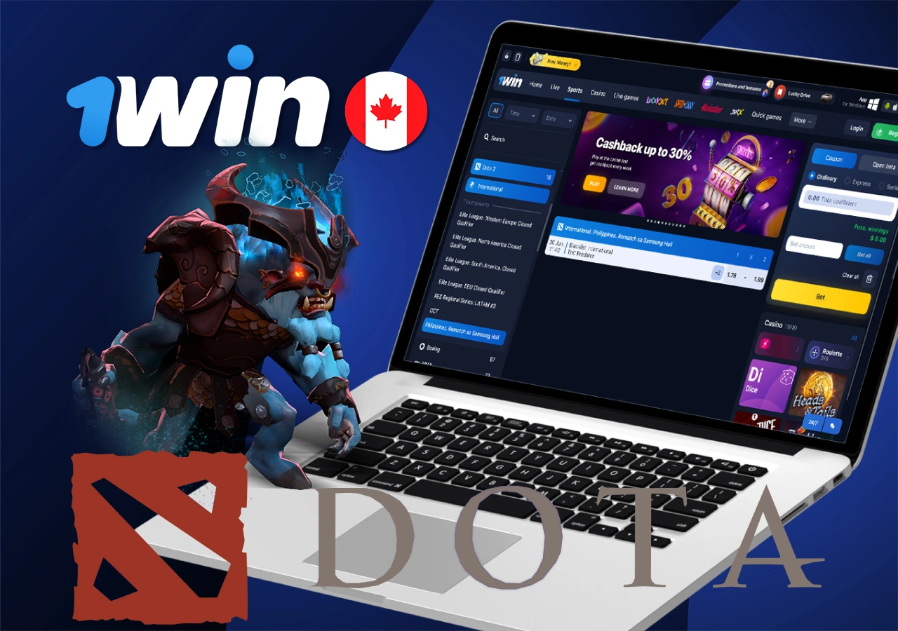 Win on bets in dota-2 games